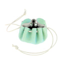 Découpe pour bourse en cuir OCÉAN - BLEU NACRÉ M37 - Deco Cuir