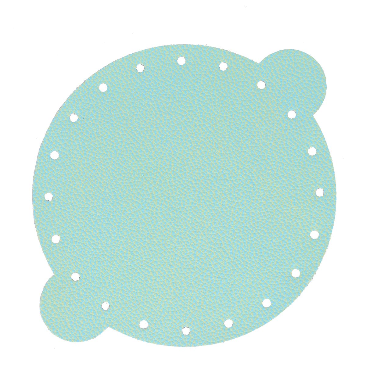 Découpe pour bourse en cuir OCÉAN - BLEU NACRÉ M37