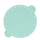 Découpe pour bourse en cuir OCÉAN - BLEU NACRÉ M37