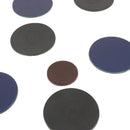 Jeu de 6 palets d'intérieur en cuir - Deco Cuir