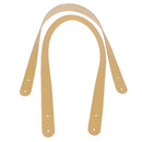 Paire de anses en cuir Tannage végétal pour sac - 24mm - 70cm