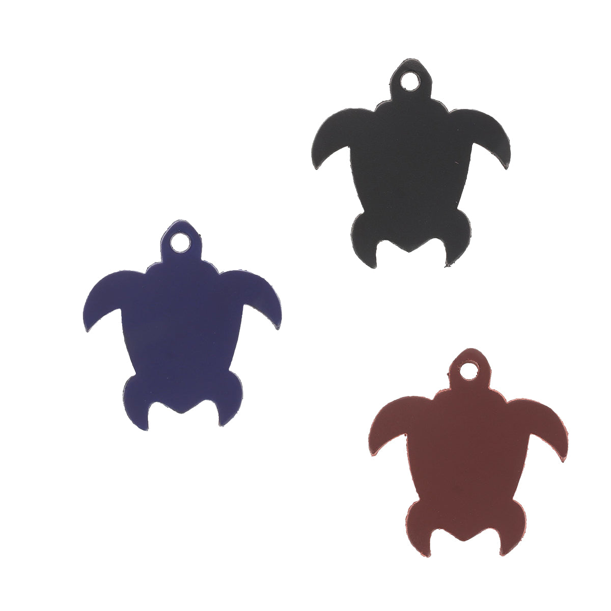 Découpe TORTUE pour porte-clés en cuir - Deco Cuir