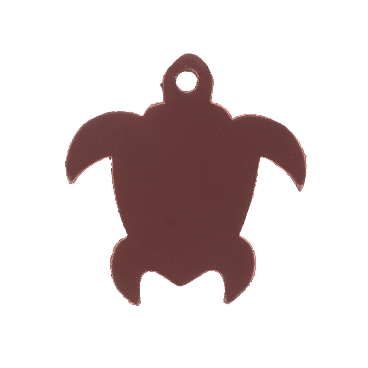 Découpe TORTUE pour porte-clés en cuir - Deco Cuir