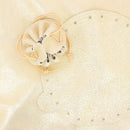 Découpe pour bourse en croute de cuir velours - OR P37 - Deco Cuir