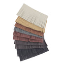 Lot de 10 découpes POMPONS pour porte-clés en cuir SWEET 2 - Couleurs d'automnes - Deco Cuir