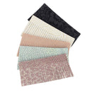 Lot de 5 découpes POMPONS pour porte-clés en cuir FANTAISIE