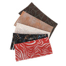 Lot de 5 découpes POMPONS pour porte-clés en cuir FANTAISIE