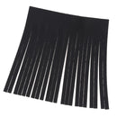 Découpe POMPON pour porte-clés en cuir NOIR Q47