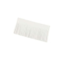 Découpe POMPON pour porte-clés en cuir BLANC R15