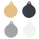 Découpe Médaillon pour porte clés en cuir