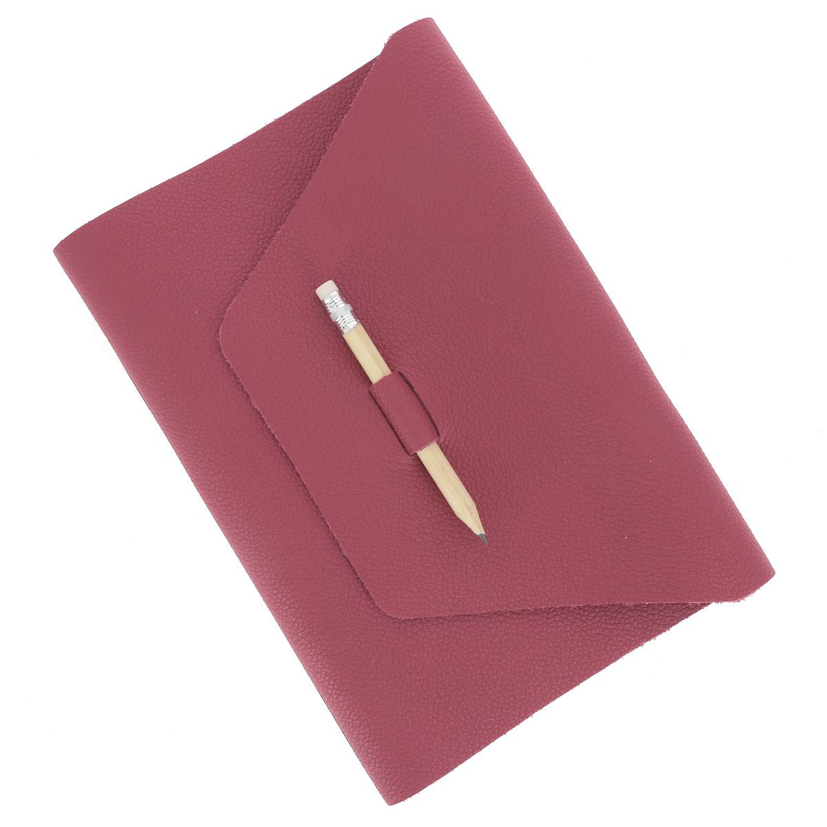 Kit DIY - Protège carnet 45x22cm en cuir grainé - ROSE LAURIER P67