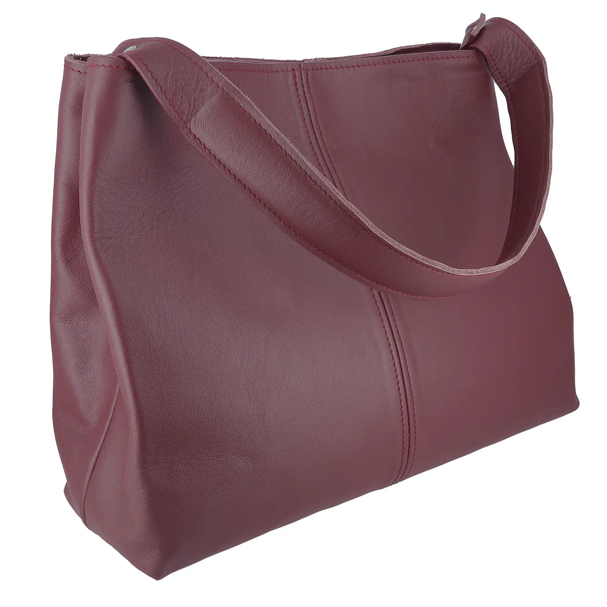 Sac en cuir DIY - Sac Séverine bordeaux