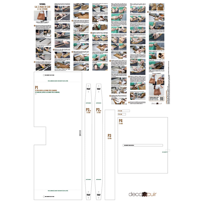 patron sac severine Deco Cuir