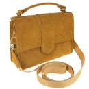 KIT DIY sac en cuir velours jaune - Sac Roma