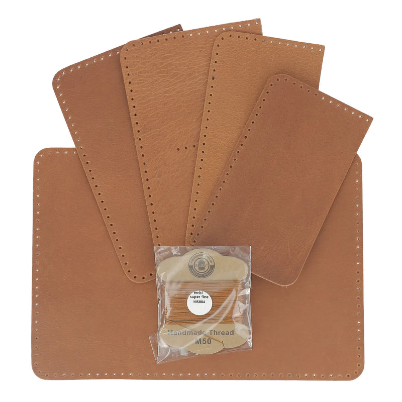 Création voyage en cuir tannage minéral cognac