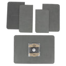 Kit porte passeport cuir  noir tannage végétal