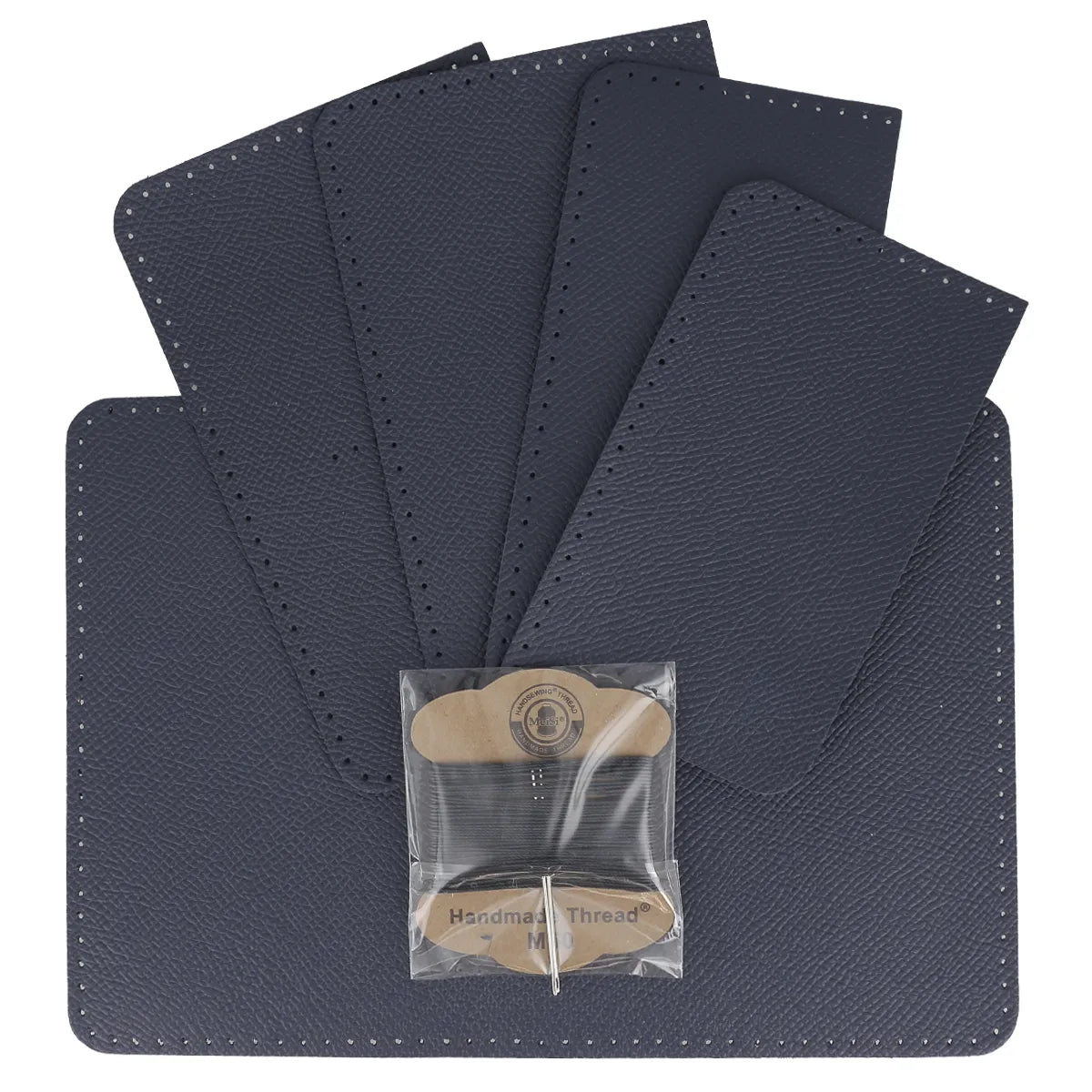 Kit porte passeport bleu foncé