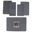 Kit porte passeport en cuir bleu à faire soi-même