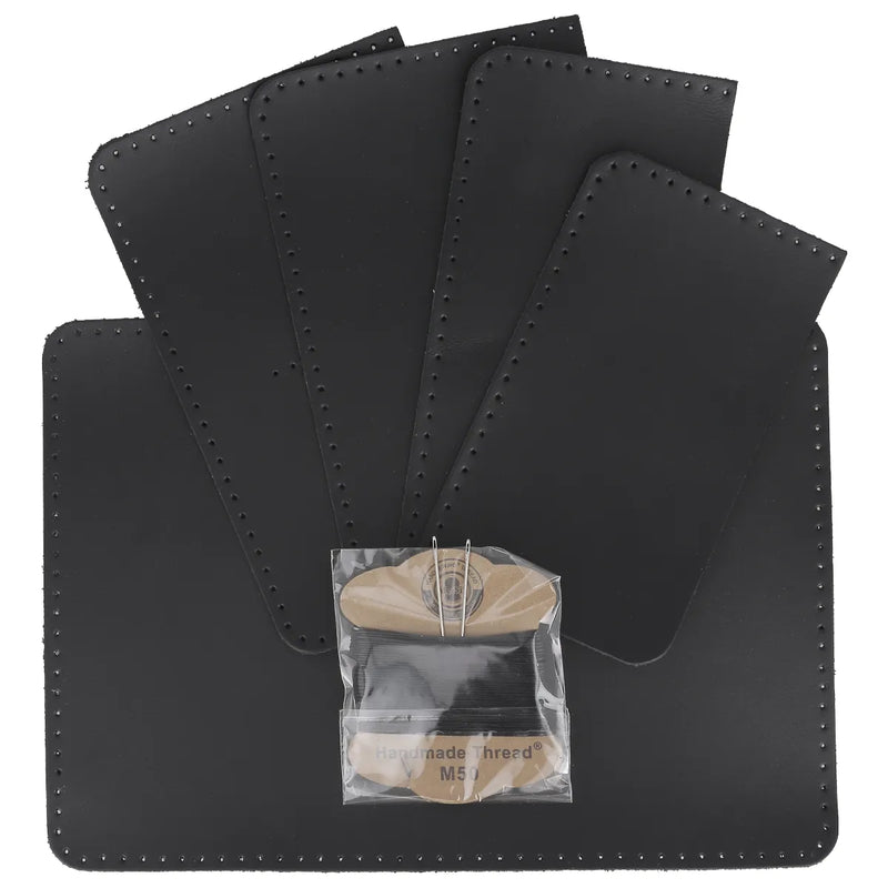 Kit porte passeport noir