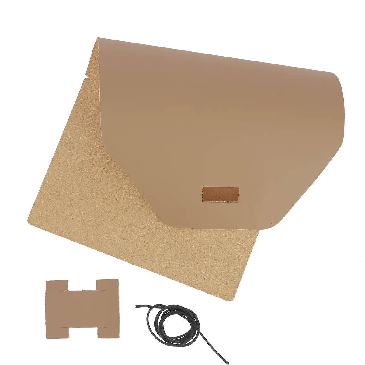 Protège carnet cuir café au lait A6