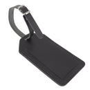 Etiquette bagage bleu foncé