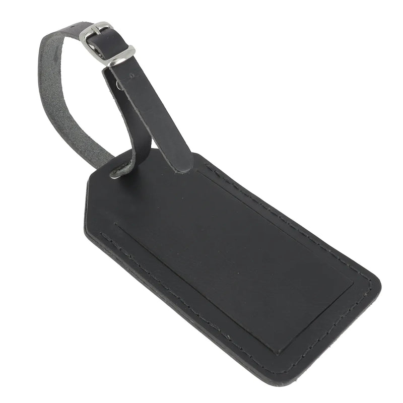 Etiquette bagage noir