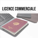 Licence commercial porte passeport