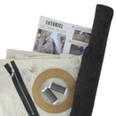 Kit DIY création fait maison sac cabas en cuir gris anthracite | Deco cuir