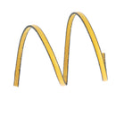 Lacet en cuir plat 5mm tranches noires - Les 10 cm - Deco Cuir