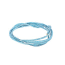 Lacet en cuir teinté vieilli Rond - Diamètre 2mm