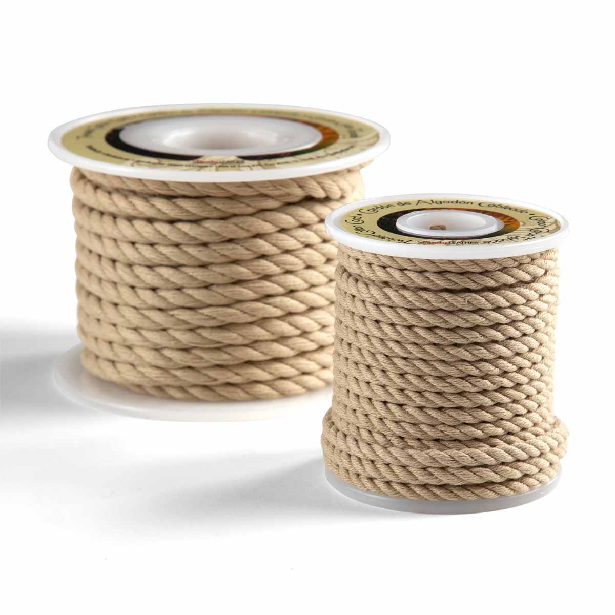 Bobine de cordon coton macramé Organic Cotton Détox XL peigné - Naturel x200 m - Perles & Co Bobine de cordon coton macramé Organic Cotton Détox XL peigné - Naturel x200 m - Perles & Co
