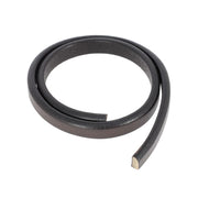 Lacet en cuir Régaliz teinté - 10x4,5mm - Marron - Les 10cm - Deco Cuir
