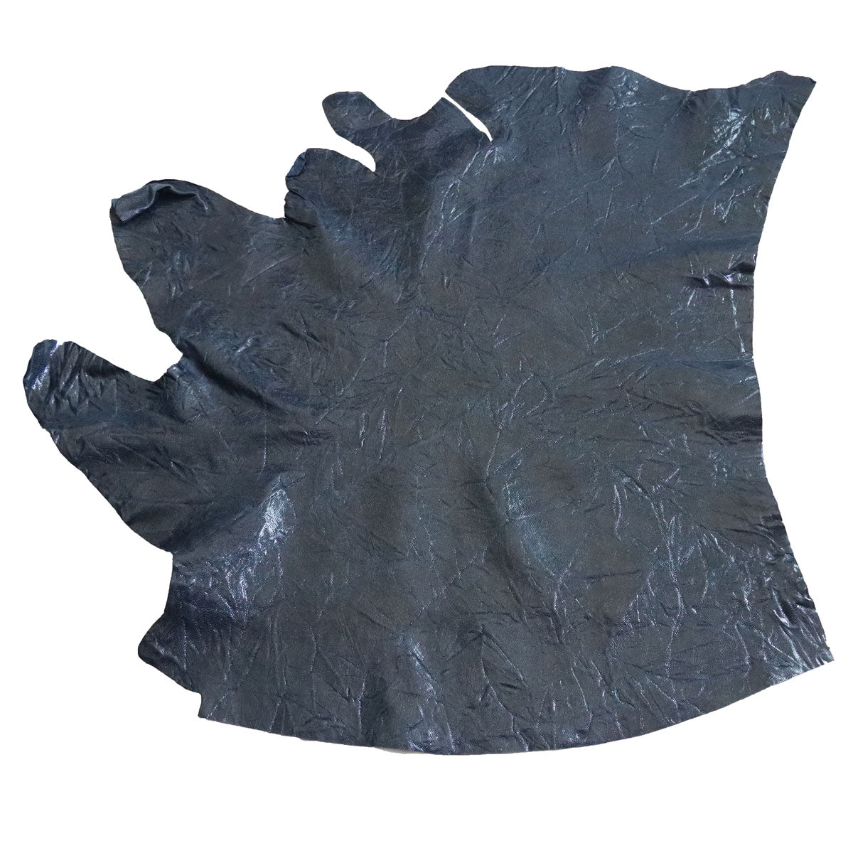 cuir grain caviar bleu