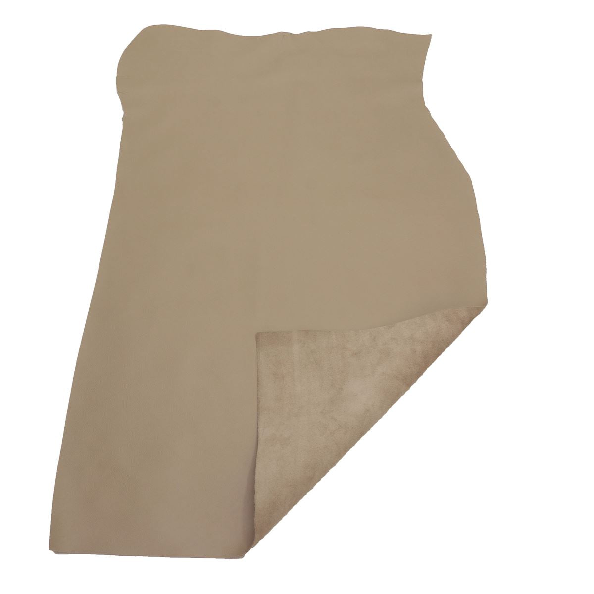 Peau de cuir de vachette grainé ARIZONA - BEIGE E12 - Deco Cuir