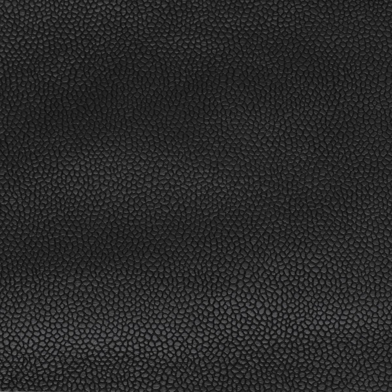 Caviar grain calf leather skin - SATIN BLACK E82