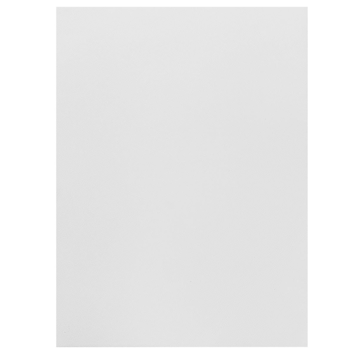 Morceau de cuir de veau lisse AUTOCOLLANT - BLANC F47 - Deco Cuir