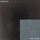 Peau de cuir de veau lisse - NOIR SATINÉ H48 - Deco Cuir