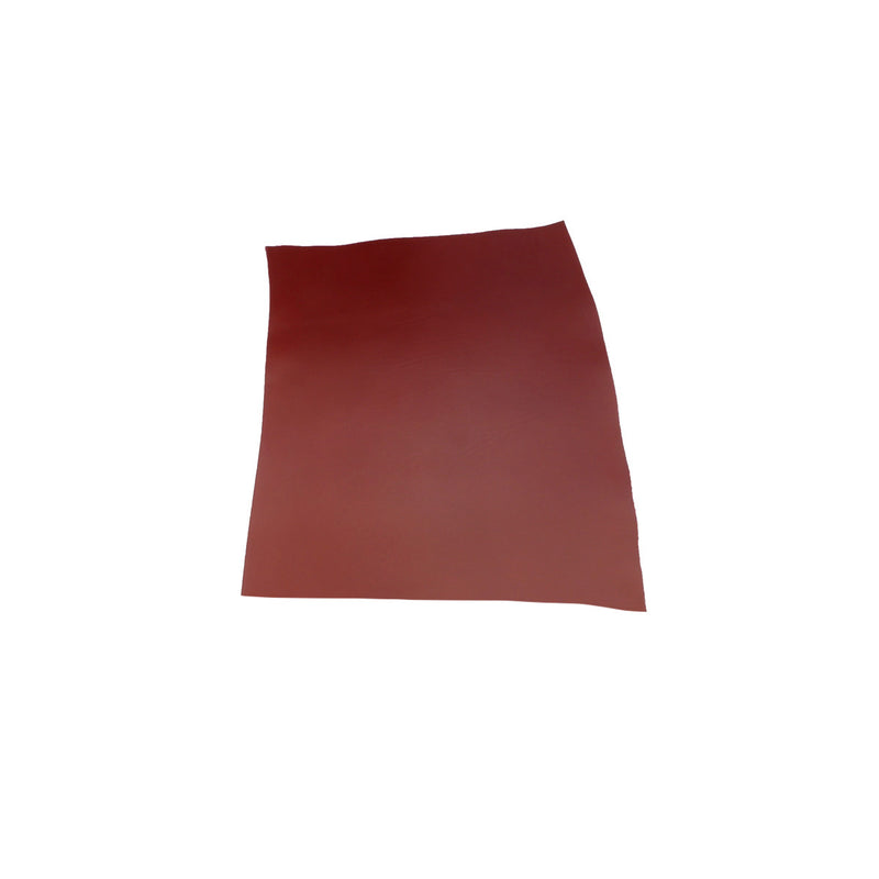 Firm vegetable tanned rump leather - CARMIN RED I84 - Thickness 2.1mm