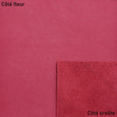 Peau de cuir de veau lisse - ROSE FUCHSIA J15
