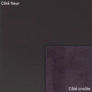 Peau de cuir de vachette DIVA marron foncé, texture lisse et naturelle, pour couture ou artisanat.