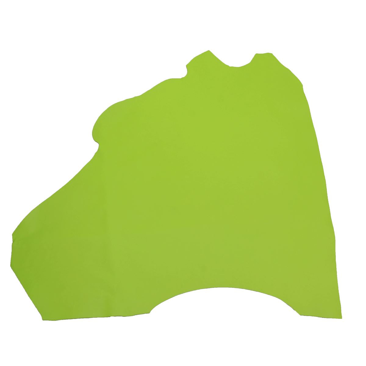 Peau de cuir de vachette SUAVE - VERT POMME J82 - Deco Cuir