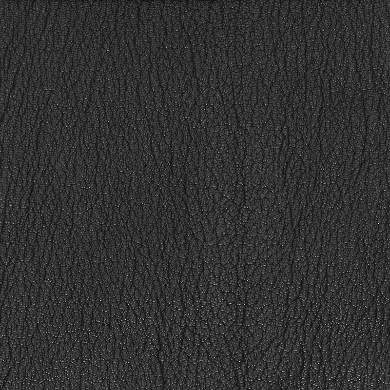 Grained double tanned goatskin leather - Split 1mm - BLACK J99