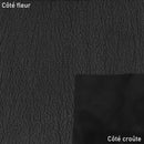Lot de 250 g de chutes de cuir de chèvre maroquinerie double tannage grainé - NOIR J99 - Deco Cuir