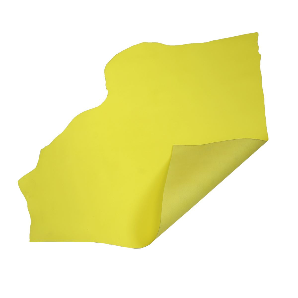 Peau de cuir de vachette lisse - JAUNE K11