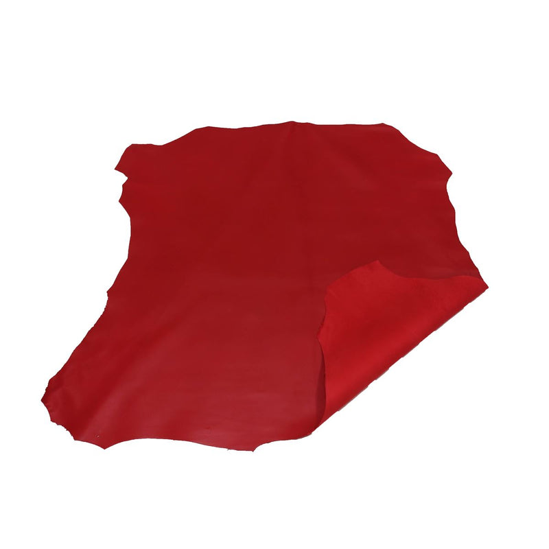 Plunged lamb leather skin - RED K24