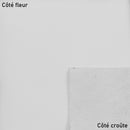 Morceau de cuir de vachette SUAVE - BLANC K34