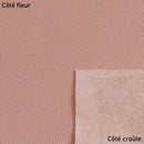 Morceau de cuir de vachette PLAYA - VIEUX ROSE K92