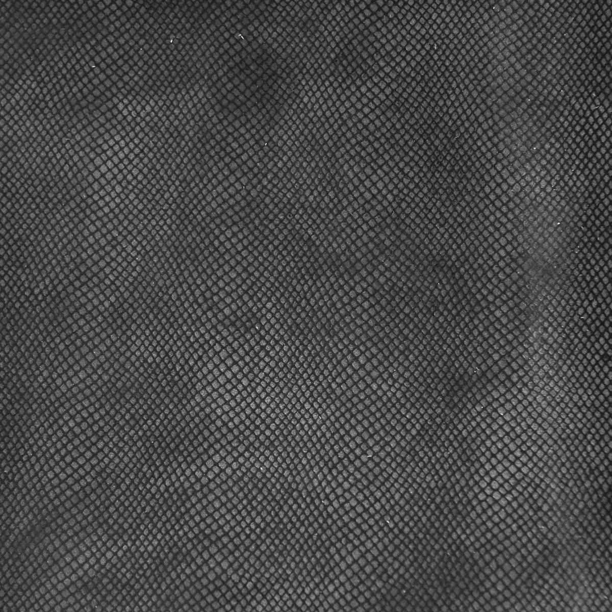 Peau de cuir d'agneau velours fantaisie - NOIR L13