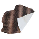 Peau de cuir de veau imitation serpent - MARRON L30