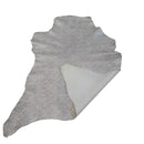 Peau de cuir d'agneau perlé imitation reptile - GRIS CLAIR L37